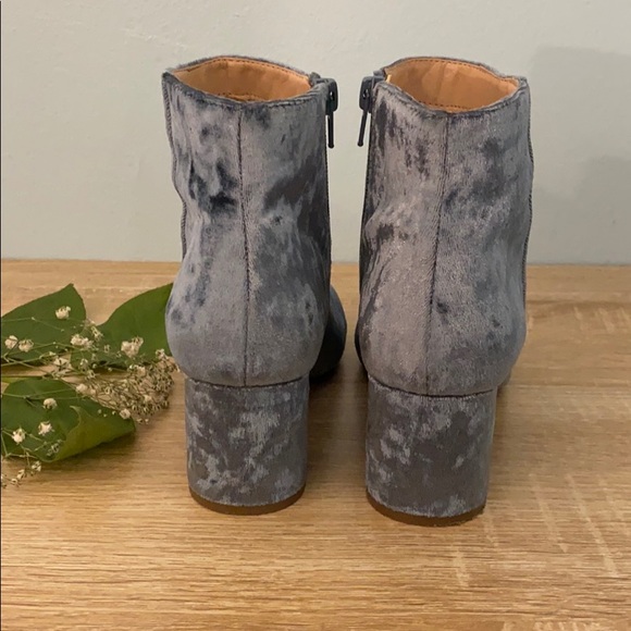 Steve Madden Velvet Ankle Boots with Heels - Picture 4 of 7